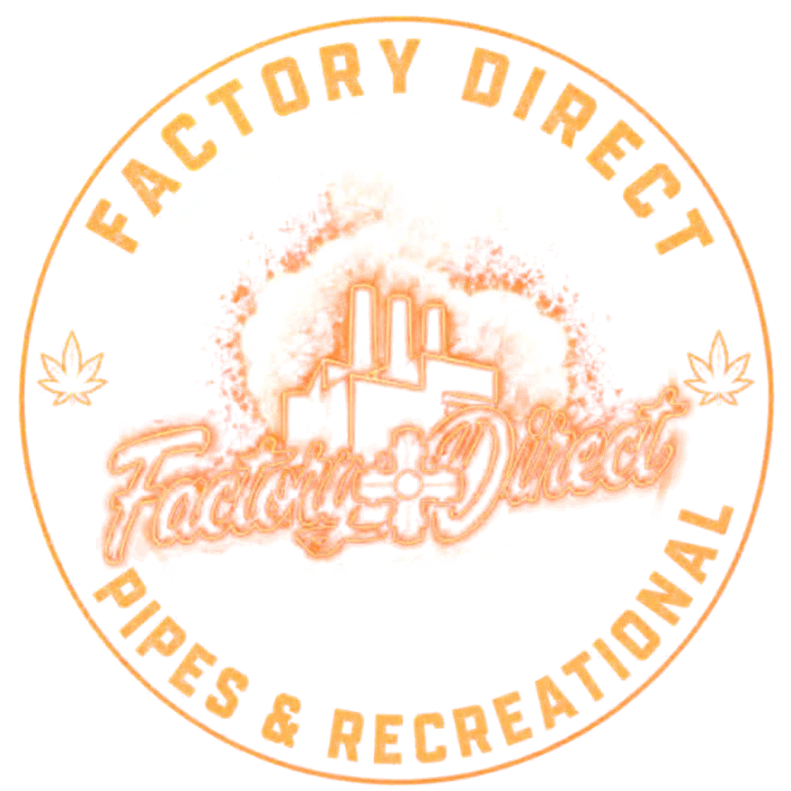 Factory Direct Pipes & Recreational neon sign logo, Clovis NM dispensary